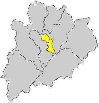 Мэйцзян на карте