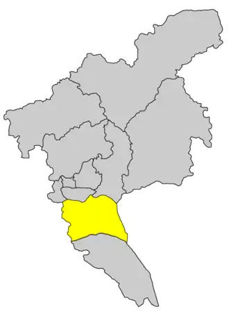 Паньюй на карте