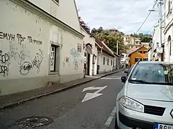 Вид со Святосаввской улицы