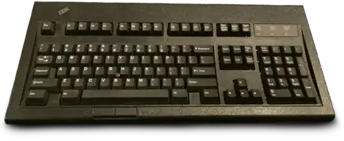 Клавиатура IBM Model M13 с трекпойнтом и двумя кнопками мыши