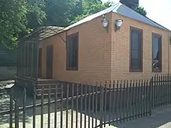 Придорожная мечеть по дороге в Ахкинчу-Барзой (с другой стороны)