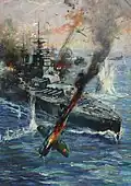 Сражение на море