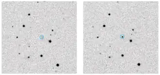 Сверхновая iPTF14hls до и после обнаружения