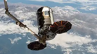 Cygnus NG-13 покидает МКС