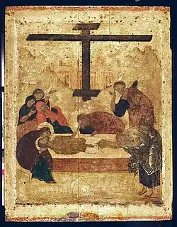 «Погребение Христа».Прохор, начало XV века