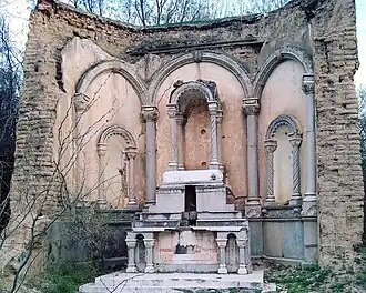 Остатки древней церкви