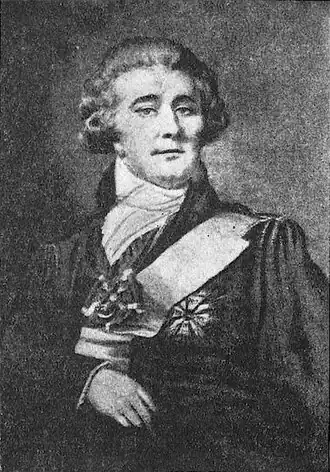 Юзеф Пешка (?). Портрет Игнатия Тизенгауза.