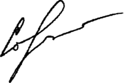 Изображение автографа