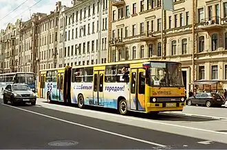 Музейный Ikarus 283.00 в Санкт-Петербурге