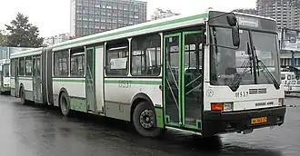 Ikarus 435.17 № 01537, у станции метро @6 Профсоюзная Профсоюзная