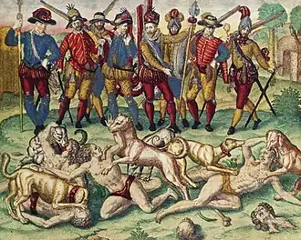 Зверства испанцев в Америке
