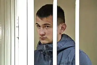 Илья Асеев на суде