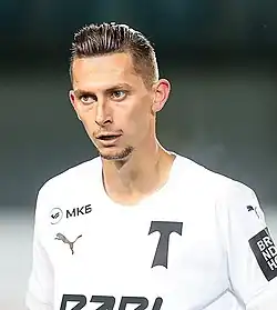 Кутепов в составе московского «Торпедо» в 2022 г.