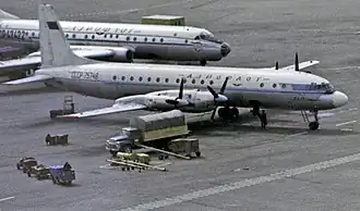 Ил-18А компании Аэрофлот