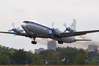 Ил-18Д, аналогичный разбившемуся