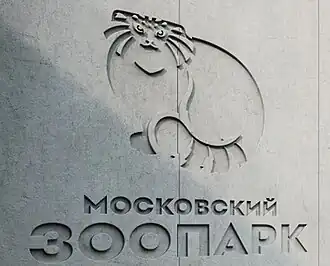 Изображение манула, новый вход в Московский зоопарк
