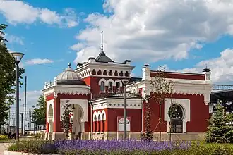 Современный вид павильона