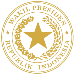 Печать вице-президента Республики Индонезия