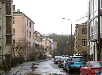 Вид в сторону Большого кладбища