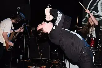 Infant Island на концерте в Бруклине в ноябре 2018