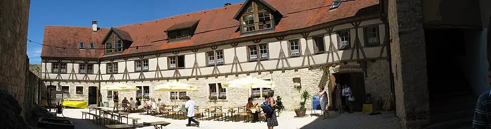 Внутренний двор замка