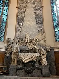 Гробница маршала Морица Саксонского. Церковь Святого Фомы, Страсбург