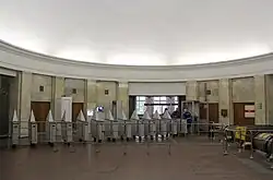 Интерьер северного вестибюля