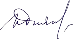 Изображение автографа