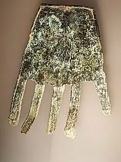 Рука из Ирулеги в планетарии Памплоны