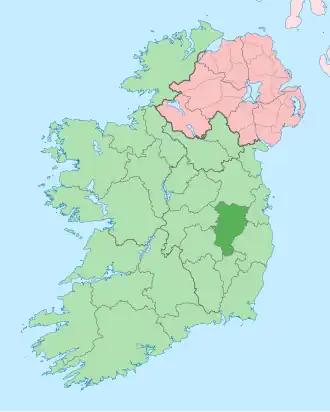 Килдэр на карте