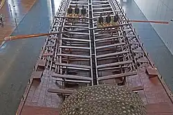 Зона для гребцов на галере