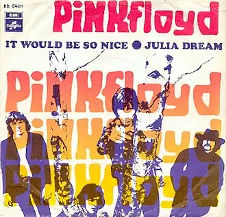 Обложка сингла Pink Floyd «It Would Be So Nice» (1968)