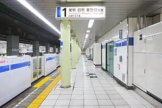 Платформа станции