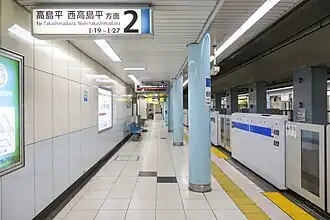 Платформа станции