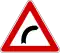 Curva a destra
