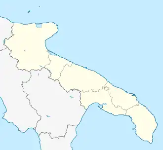 Каноза-ди-Пулья на карте