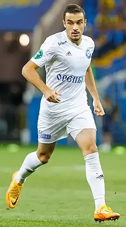 Башич в составе «Оренбурга» в 2022 г.