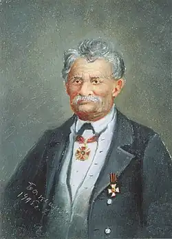 портрет работы П. Н. Бажанова, 1905 г.