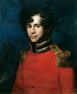 Портрет Ивана Сергеевича Леонтьева. Между 1809 и 1812. Холст, масло. Государственный музей «Ростовский кремль»