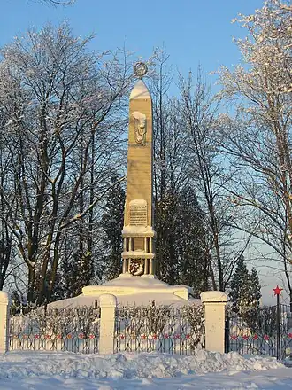 Обелиск на Ивановском пятачке