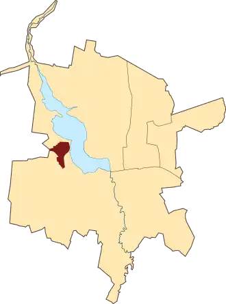 Малиновая гора на карте