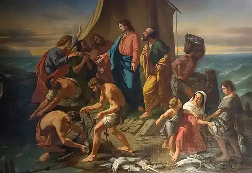 Чудесный улов. 1855