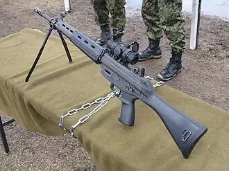 Type 89 на сошках без магазина