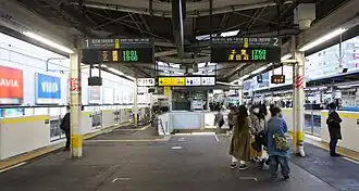 Платформа линии Тюо-Собу