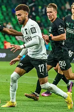 Жажа в составе московского «Торпедо» в 2023 г.