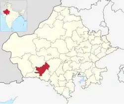 Джалор на карте