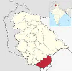 Катхуа на карте