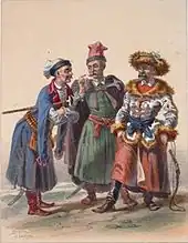 Шляхта. Одежды польских народов