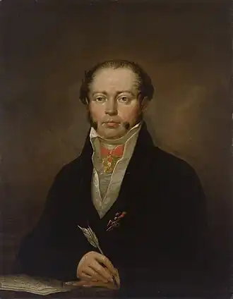 Портрет Й. Франка. Художник Я. Рустем