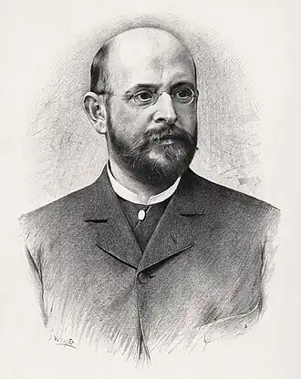 Портрет Алоиса Йирасека, выполненный Яном Вилимеком